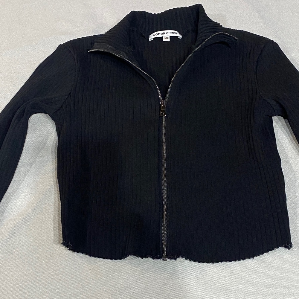 Cotton Citizen Midnight Ribbed Jacket